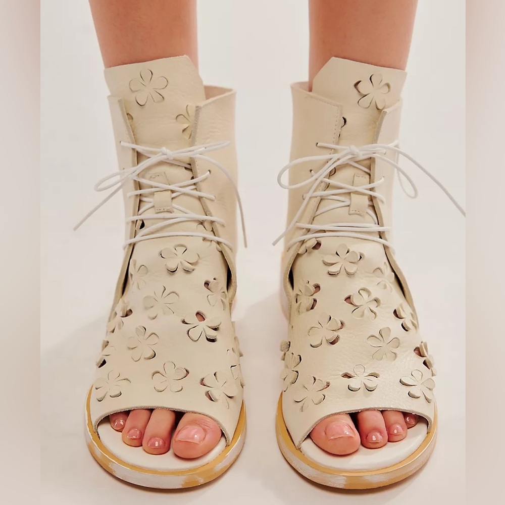 FREE PEOPLE + MOMA Secret Garden Shoe Boots - Picture 2 of 4